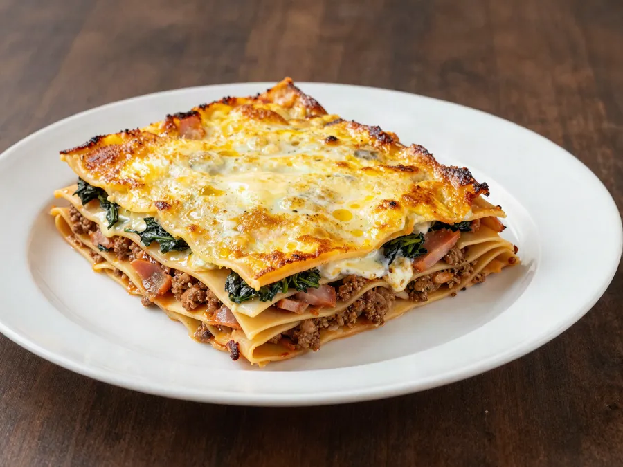 Lasagna casera de Brangus, Chascomús